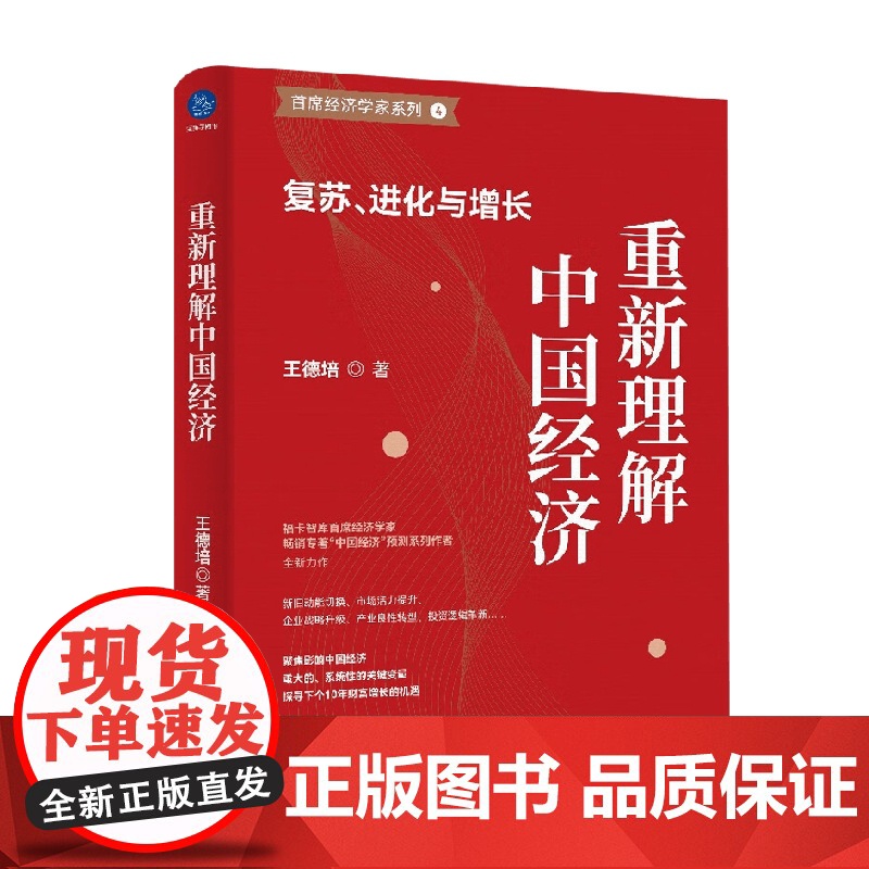 重新理解中国经济 复苏 进化与增长 王德培 著 经济高清大图
