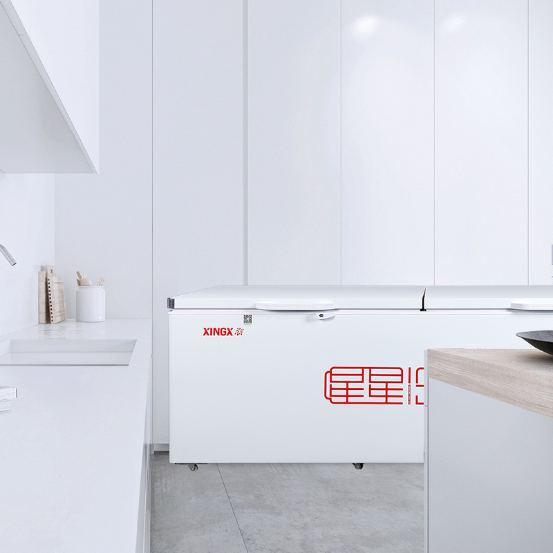星星 (XINGX) 865升 大容量卧式冷冻柜商用大冷柜 悬停门体 BD/BC-898GE BD/BC-888GD高清大图