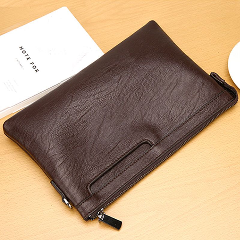 派尼美特新款手包男休闲手抓包男士手拿包时尚潮包男信封包大容量钱包