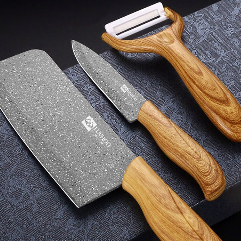 朗赫刀具三件套锋利加厚圆润不刮手经久耐用尊尚LH-GJ28高清大图