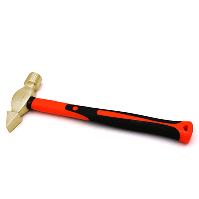 WEDO维度工具 防爆工具 铝青铜 铍青铜 防爆装柄扁尾锤 大锤 铜锤 锤子 无火花无磁高清大图