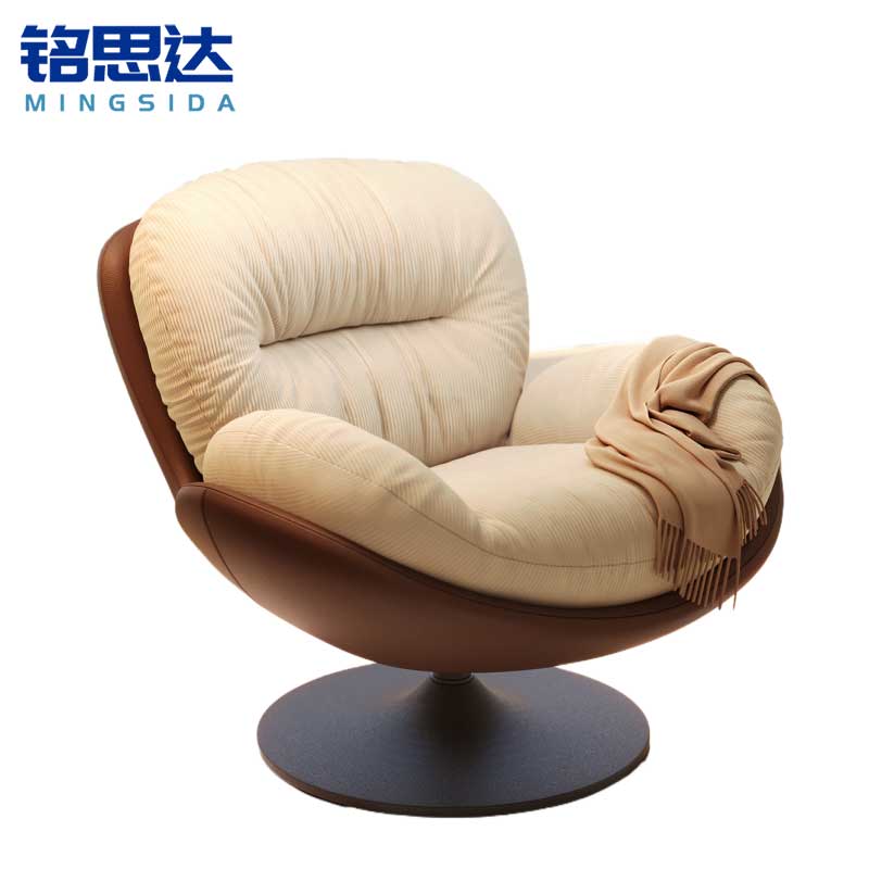 铭思达懒人沙发旋转椅个高清大图