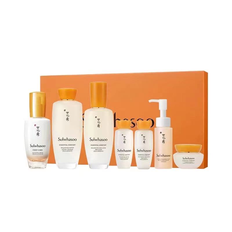 Sulwhasoo雪花秀全明星套装 水150ml乳125ml面霜65ml精华 补水保湿祛黄提亮淡化细纹改善暗沉图片