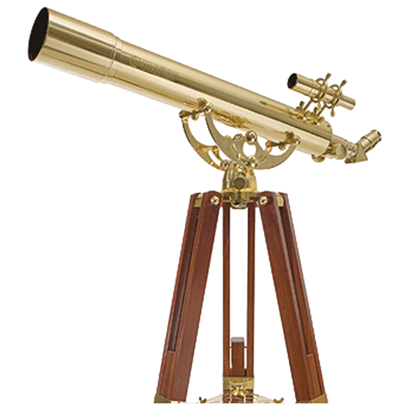 星特朗外交官Ambassador 80AZ 复古黄铜折射式天文望远镜 观星观景望远镜 单筒望远镜
