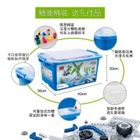 邦宝科普科技小学生拼装积木科学实验益智玩具风能发电套装6906