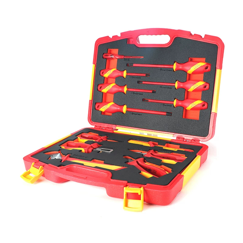 钢盾(SHEFFIELD)13件套绝缘工具组套S158013高清大图