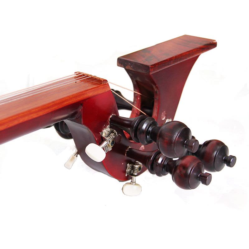 梵巢六弦平头扎木聂乐器80111 藏族六弦琴棕红色桦木材质民族弹拨乐器八