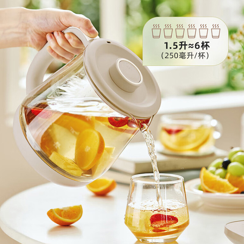 小熊养生壶1.5L轻松烹煮一壶多用清洗便捷YSH-E15M3高清大图