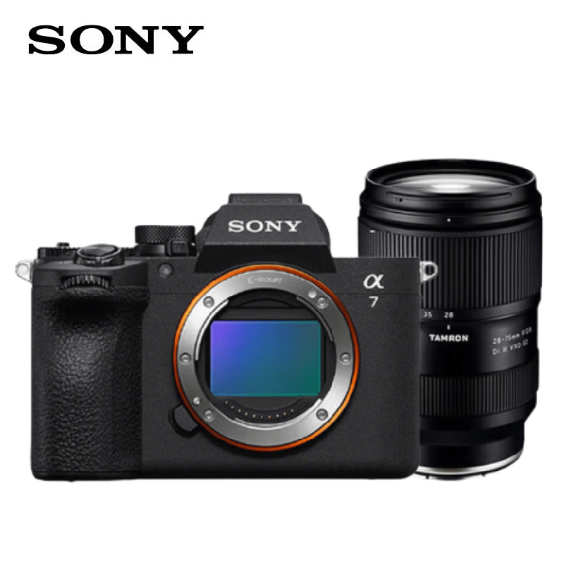 索尼(SONY)A7M5全画幅微单相机 约30张/秒高速连拍 A7M5+腾龙28-75mmF2.8G2 带卡包脚架