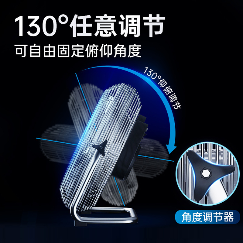 美瑞欧 工业风扇 趴地风扇强力调节风力坐台落地扇20寸8档调节(单位:台)高清大图