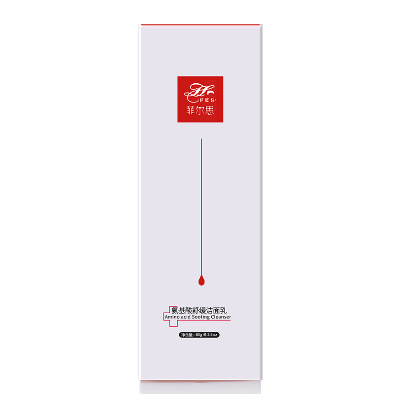 菲尔思氨基酸补水保湿泡沫舒缓洁面乳 温和洁面深层清洁毛孔不刺激洗面奶 保护皮脂角质层 单支装