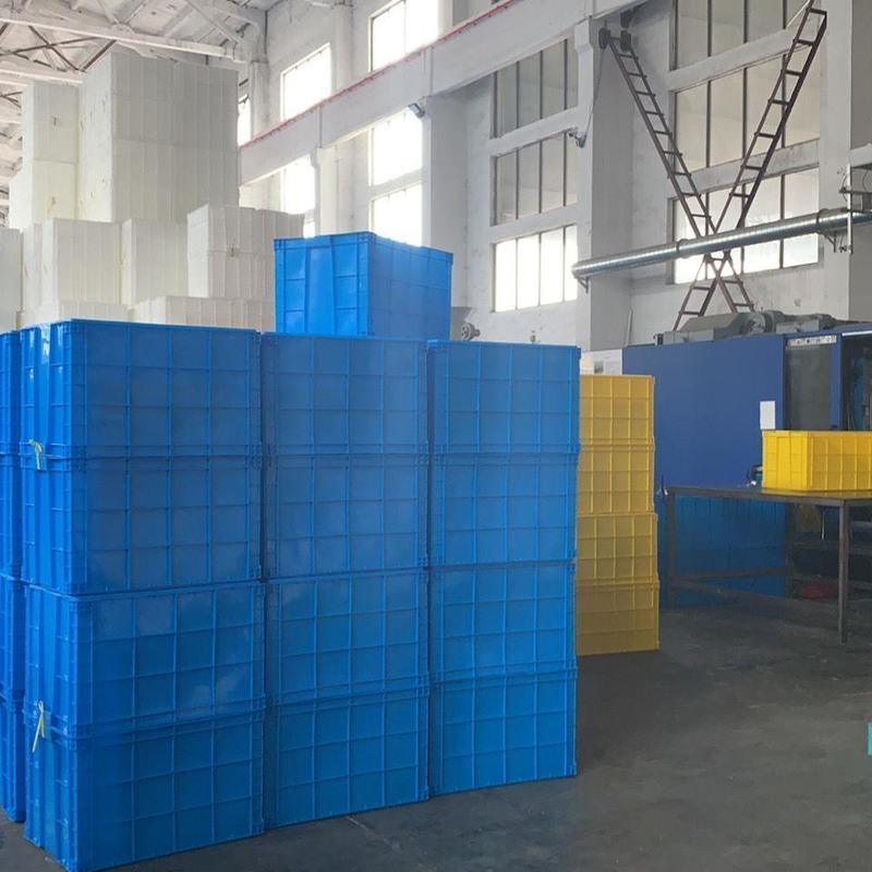 400-160(外径450*330 红色 物流周转箱加厚长方形大号带盖储物收纳盒子养龟箱胶箱塑料筐胶