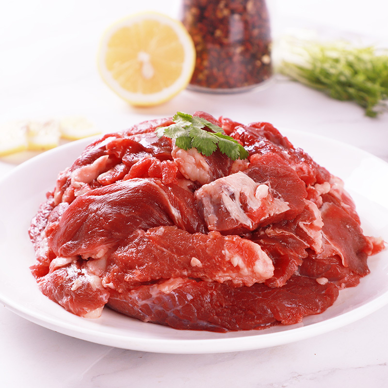 伊赛(yisai)澳洲筋头巴脑 2斤装 原切进口 草饲牛肉