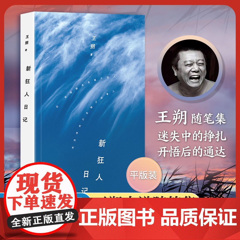 王朔:新狂人日记 2024年平装 王朔小说随笔集 当代文学小说书新华正版 北京十月文艺出版社高清大图
