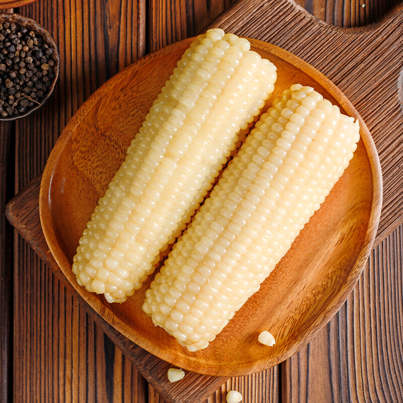天地粮人 有机白糯玉米 220g*10支(单位:盒)高清大图