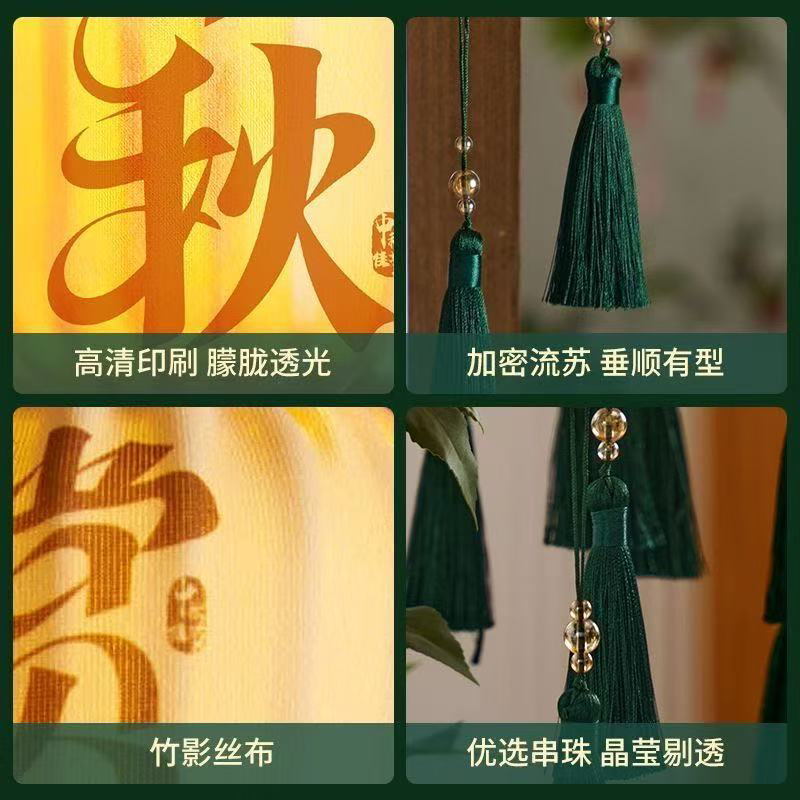 智美环球 商场装饰氛围布置小挂饰古风灯笼 中秋国庆-发光灯笼(成品)1个高清大图