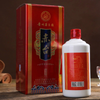 矛台镇吴公岩酒厂赤台酒高度酱香型白酒53度坤沙窖藏原浆老酒500ml礼盒6瓶装
