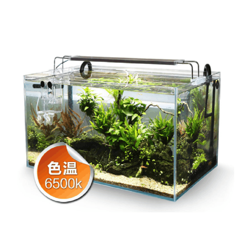 鱼缸灯LED水灯架缸灯水族箱防水照明全光谱藻缸灯支架灯图片