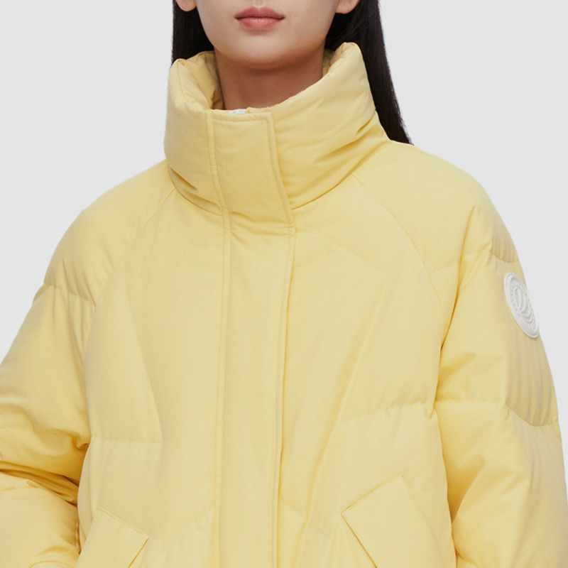 波司登女士小个子羽绒服舒适轻暖大廓形羽绒服杜邦面料冬连帽外套