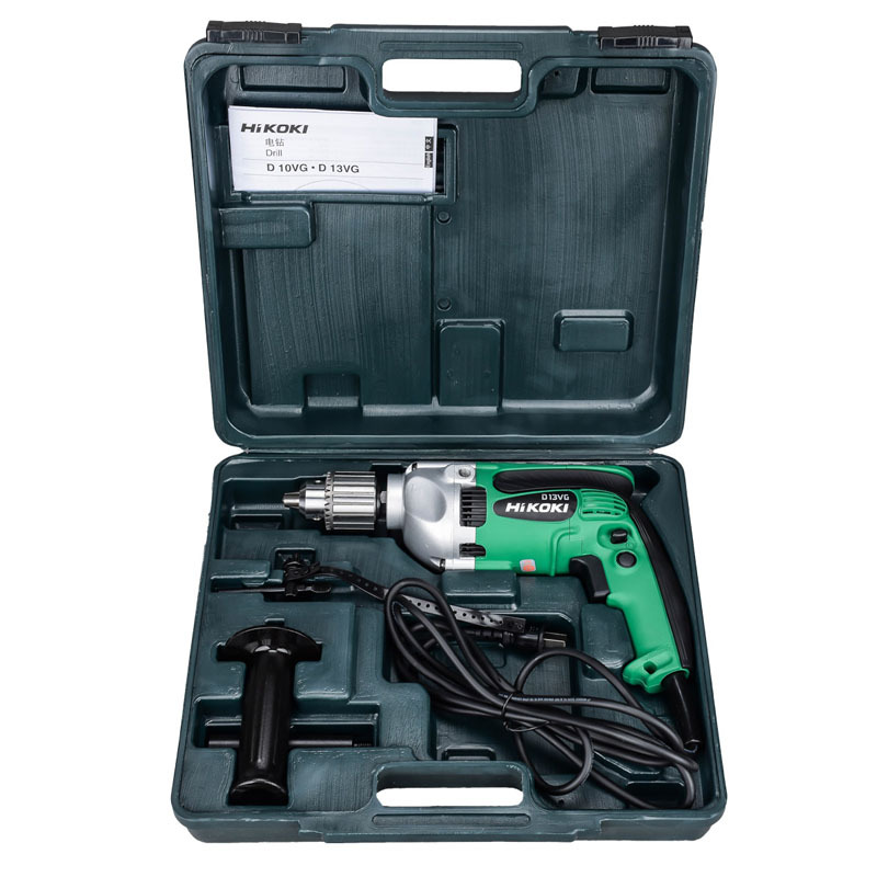 高壹工机日立13mm超大功率手电钻可调速800w钻孔电起子手枪钻电动螺丝