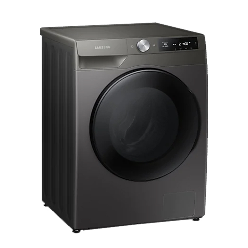 线下同款 三星(SAMSUNG)WD10T634DBN/SC 家用10.5KG智能变频洗烘一体滚筒全自动洗衣机 冰晶灰