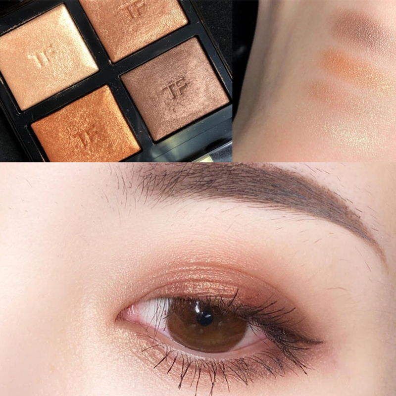 汤姆福特tomford幻魅四色眼影盘04suspicion6g金棕晨曦盘细腻持久