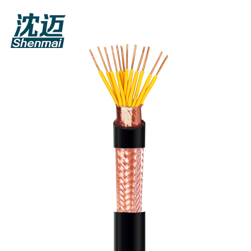 沈迈 铜芯电缆 ZR-KVVP-12*1.0平方 1米高清大图