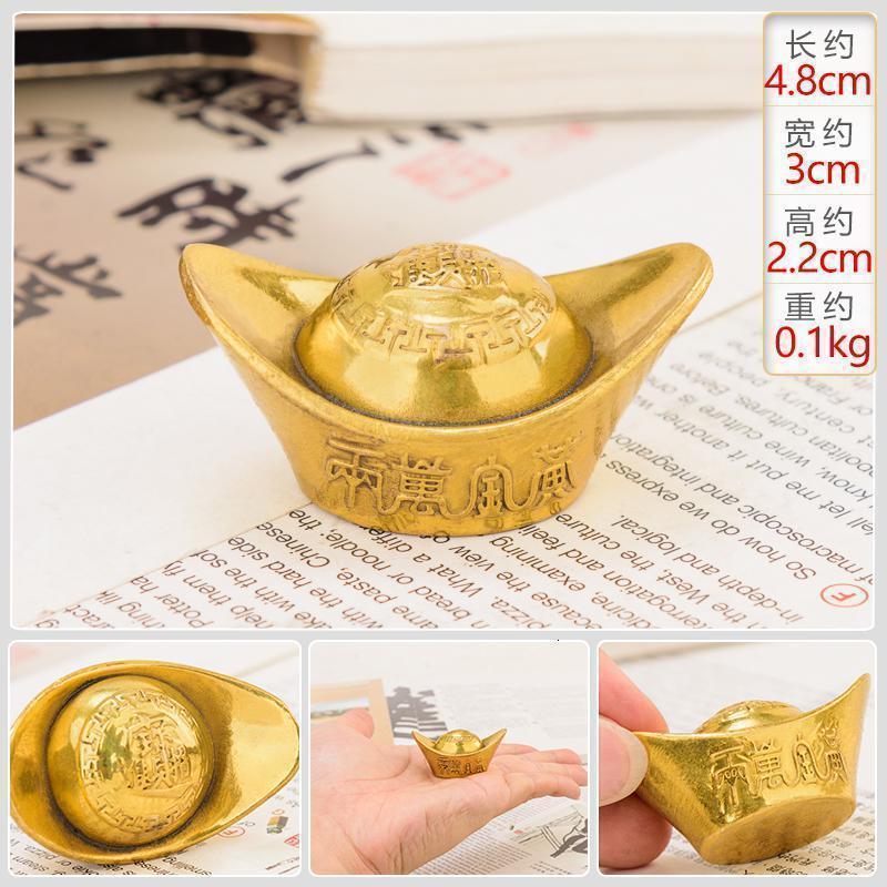美帮汇铜元宝摆件 金万两金元宝家居装饰工艺品开业礼品高清大图