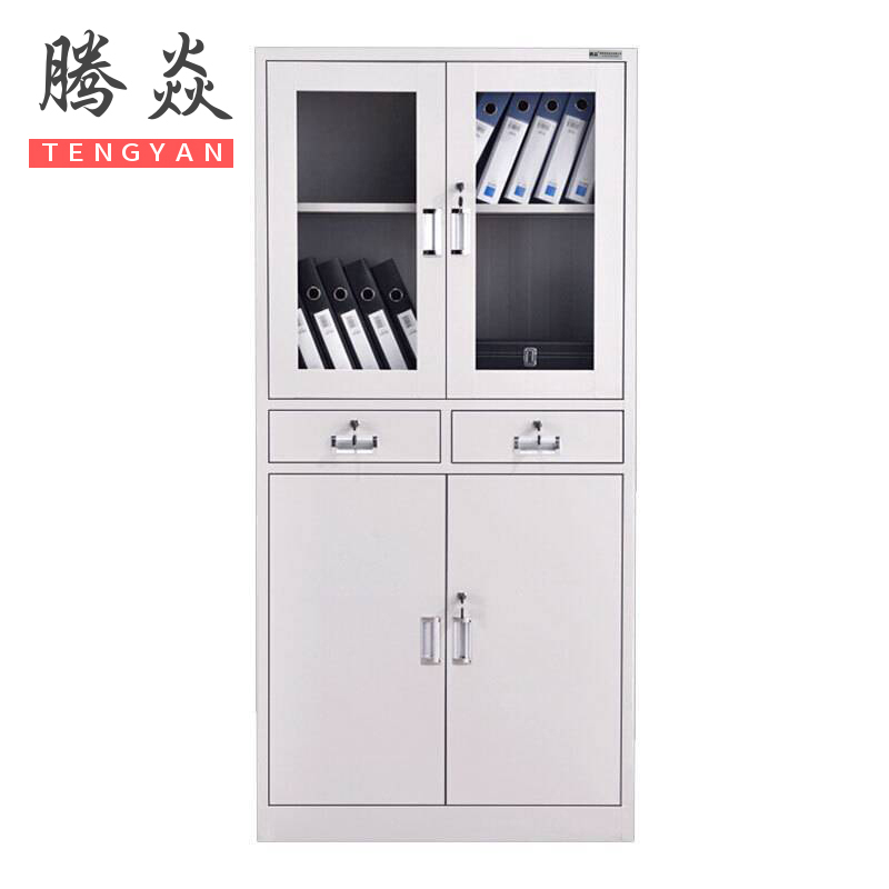腾焱加厚文件柜中二斗台高清大图