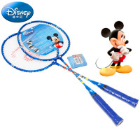 DISNEY/迪士尼 米奇公主维尼 铝合金羽毛球拍星动系列之对拍儿童羽拍学生专用球拍