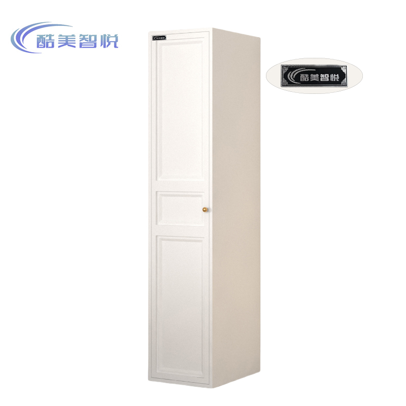 酷美智悦 钢制单门衣柜424*550*2000mm KM-JZ412 个高清大图