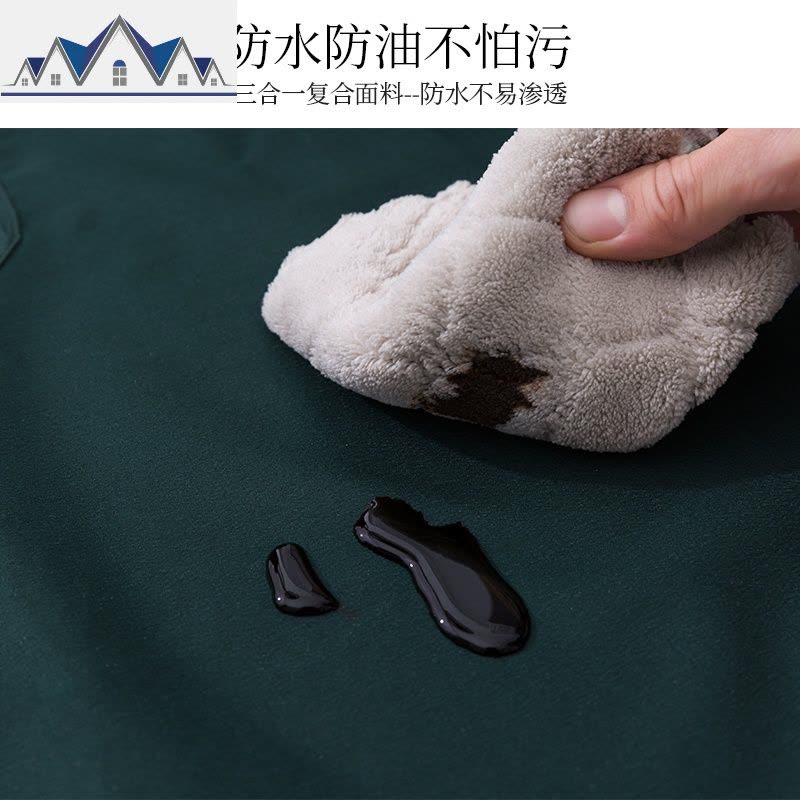 围裙罩衣女韩版家用厨房大人男士时尚防水防油围兜工作服做饭围腰 三维工匠图片