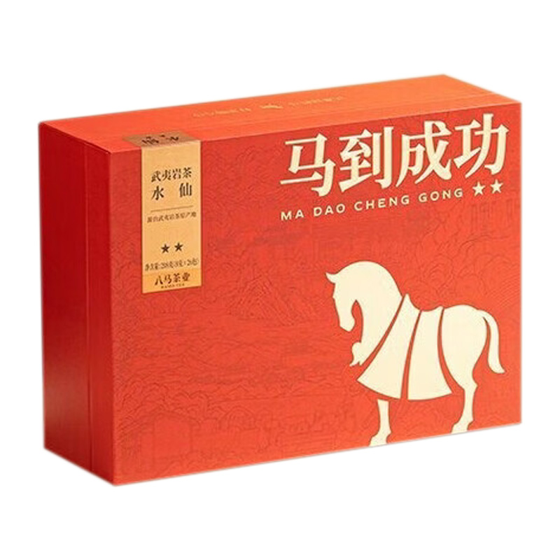 八马茶业岩茶208克撕开即泡随享茶香马到成功系列AD270