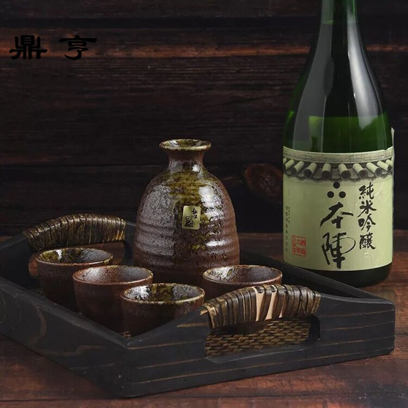 鼎亨日本进口陶瓷酒具日式和风酒壶酒杯清酒白酒酒器礼品盒套装