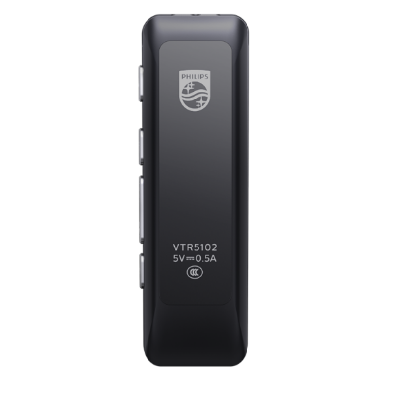 飞利浦(PHILIPS)录音笔 VTR5102 会议 学习记录 智能数字降噪录音笔