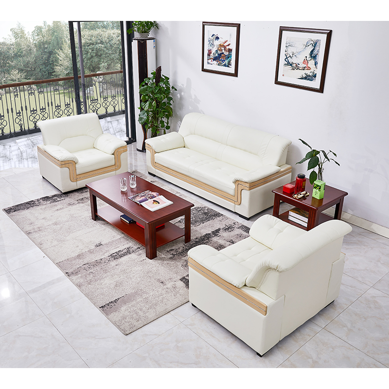 三金鑫 办公家具办公沙发现代简约商务定制沙发会客办公室沙发商务接待会客高清大图