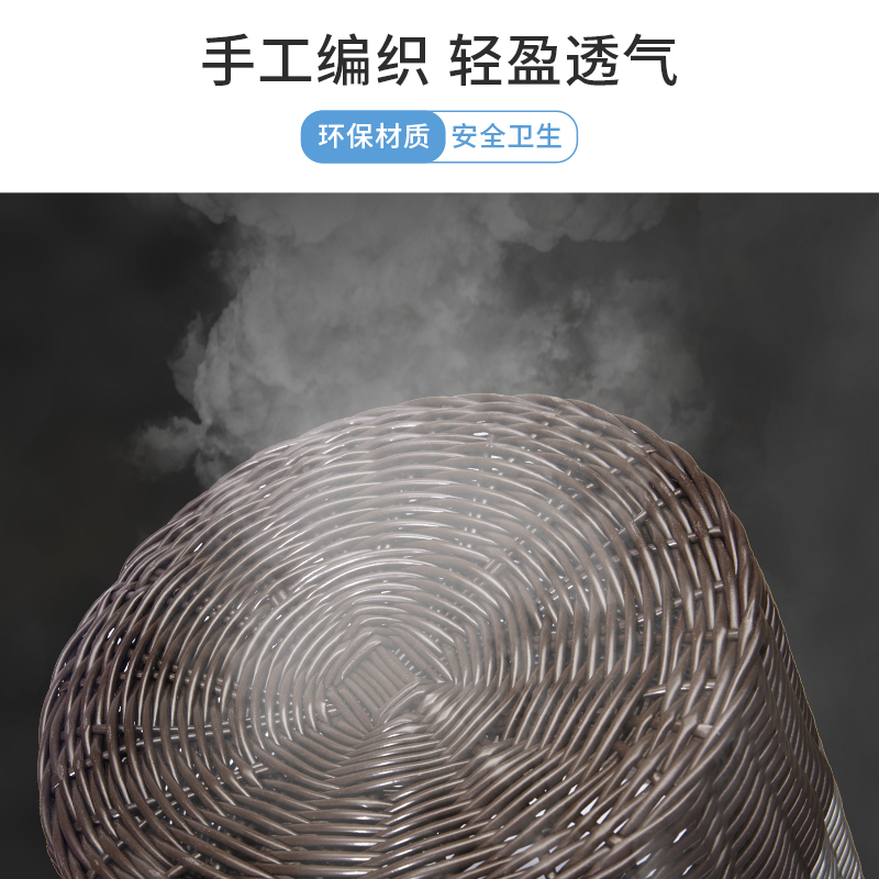 脏衣篓衣物收纳筐家用藤编零食玩具桶篮子筐子装放换洗衣服篮高清大图