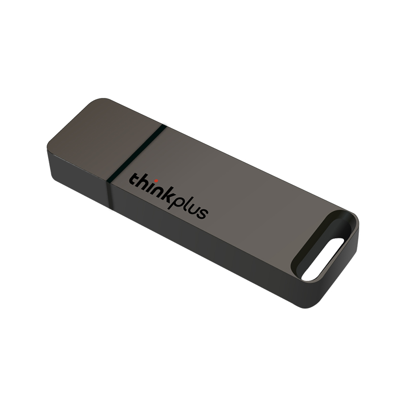 联想ThinkPlus USB3.1U盘 TU100系列 商务金属闪存优盘 灰色 512GB