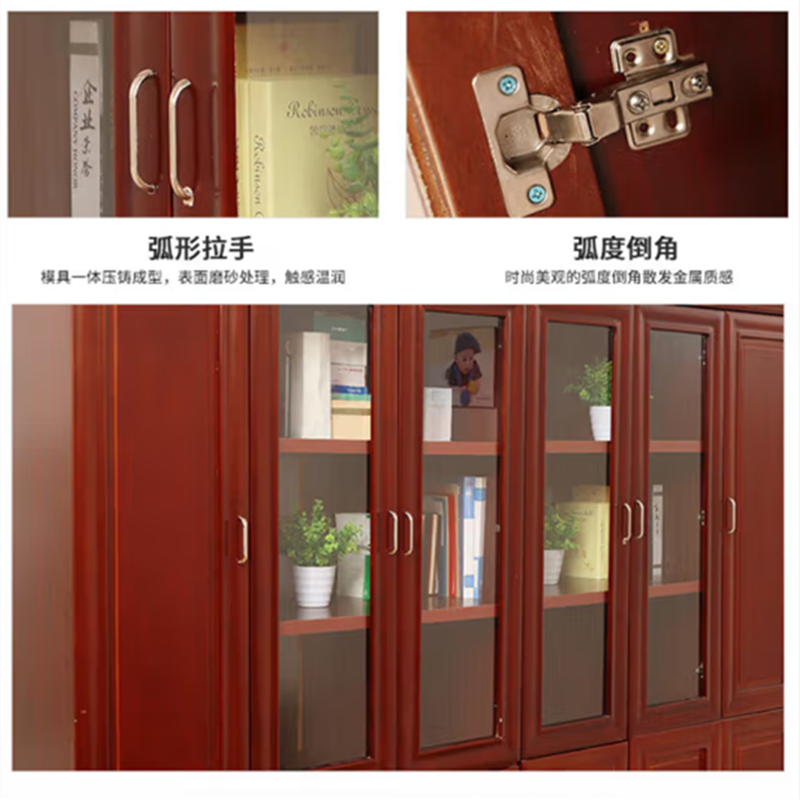 帝德龙木质文件柜资料档案柜WJG-11 800*400*2000mm高清大图
