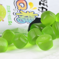 旺旺 糖果 旺仔QQ糖青苹果味70g(果汁软糖儿童橡皮糖童年大礼包)