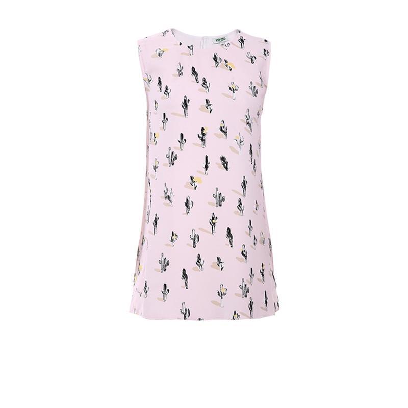 高田贤三(Kenzo)女运动背心拉链设计透气舒适跑步训练健身户外休