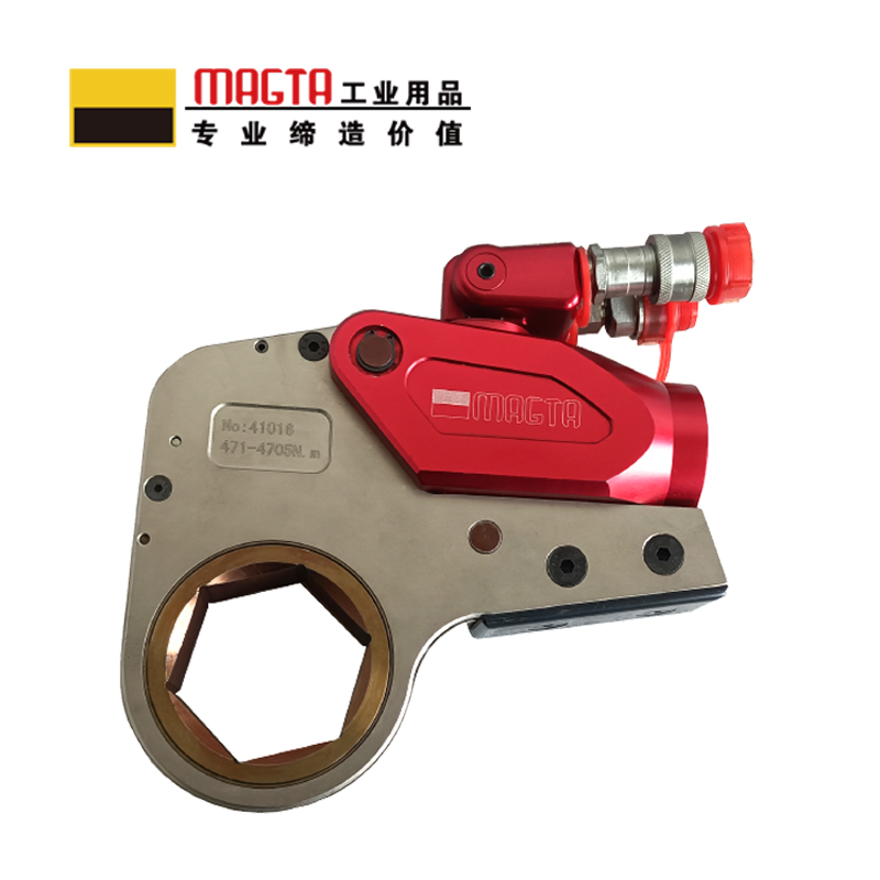 玛吉塔工(MRO MAGTA)超薄中空型液压扭矩扳手 液压扳手 41017 957-9565N.m 50-85s高清大图