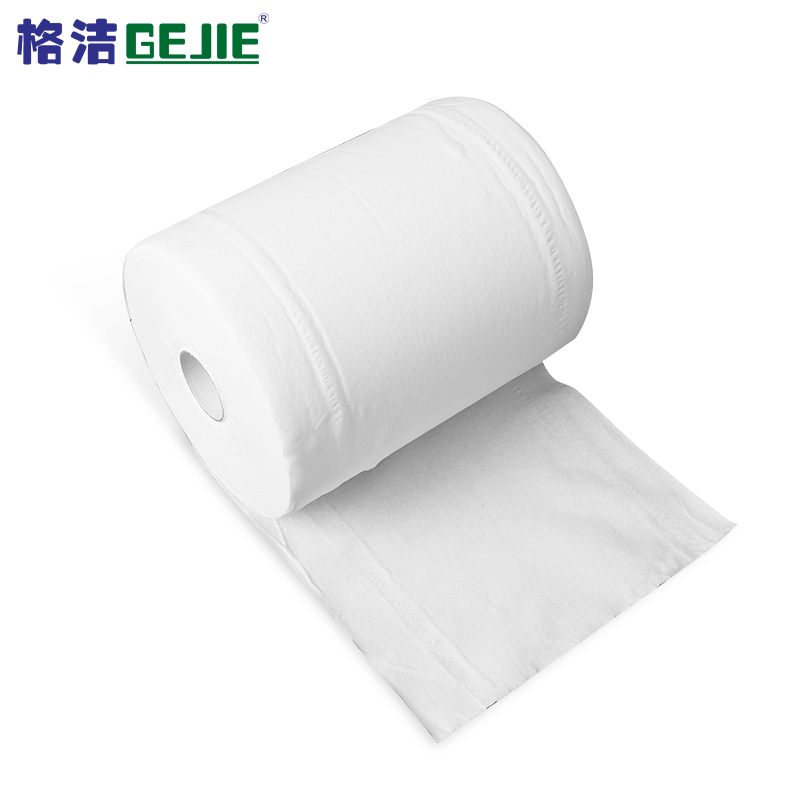 格洁 610020 L20双层工业擦拭纸 20cm×30cm×300张/卷×12卷/箱 吸油吸水不易破损低尘