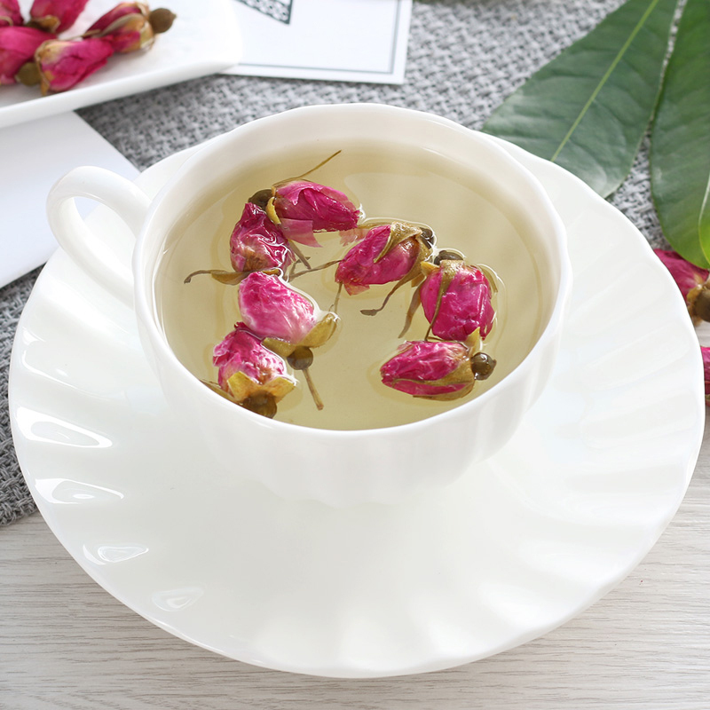 [第2件半价]囍尚堂 玫瑰花茶55g干玫瑰平阴玫瑰花茶 花茶茶叶罐装