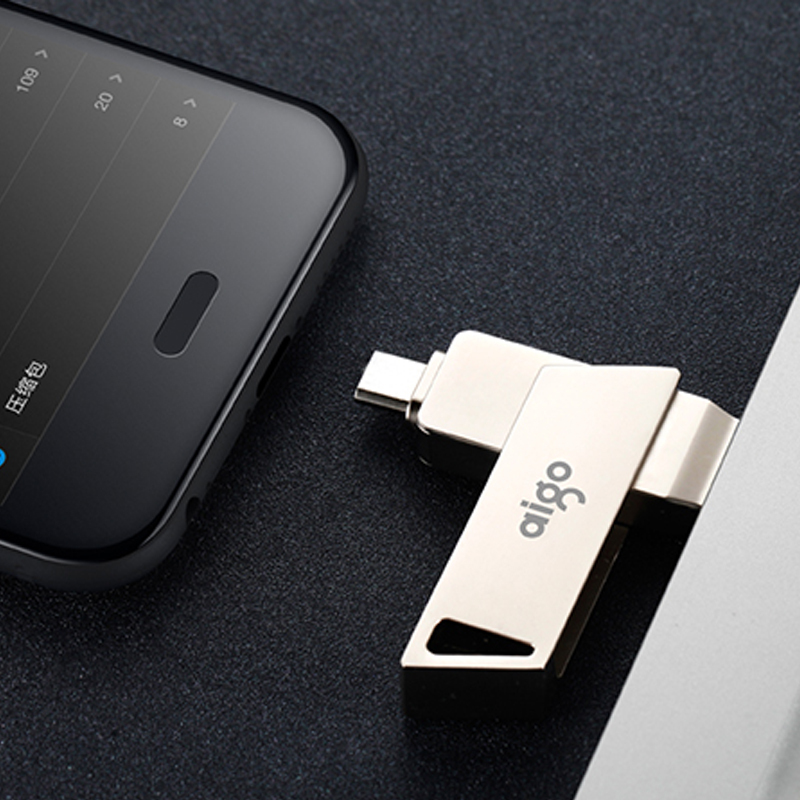 爱国者(aigo)U350 Type-C USB3.0 手机U盘 128GB