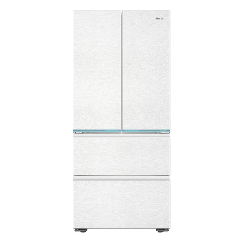 海尔485l法式双开四门零嵌入式594mm专业超薄家用风冷无霜电冰箱epp全