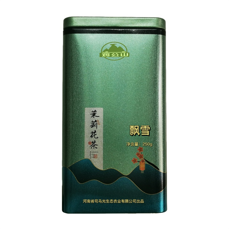 鸡公山 茉莉花茶(茉莉飘雪)250g/桶高清大图