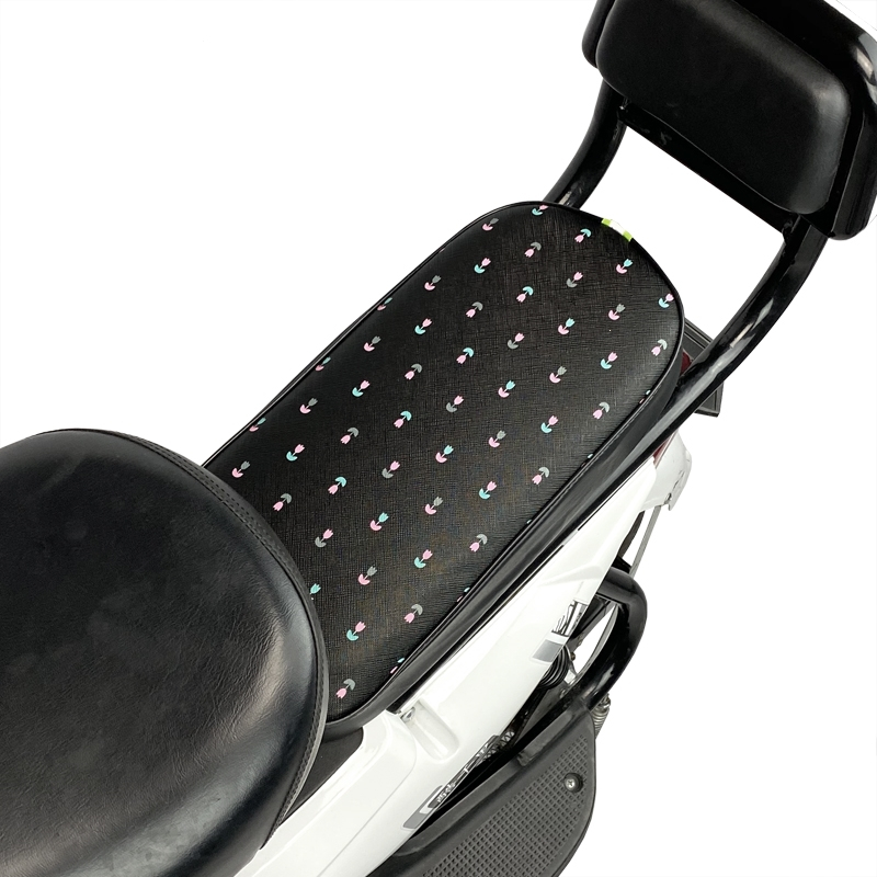 电动自行车座套加厚皮革隔电瓶车坐垫套防水防晒夏季通用视频