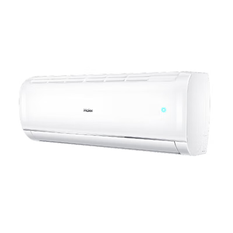 海尔(Haier)壁挂式挂机空调 变频冷暖1.5P 一级能效 智能自清洁KFR-35GW/A1MCD81U1(标准安装)