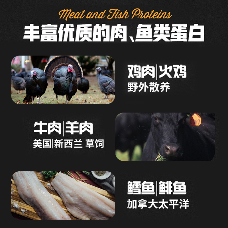 NUTRIENCE哈根纽翠斯猫粮冻干进口黑钻系列红肉营养增肥发腮幼猫成猫粮 红肉猫粮5磅/2.27kg